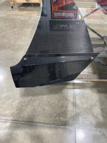 79-93 Mustang Hatch Carbon Wing - TSR/Kostick