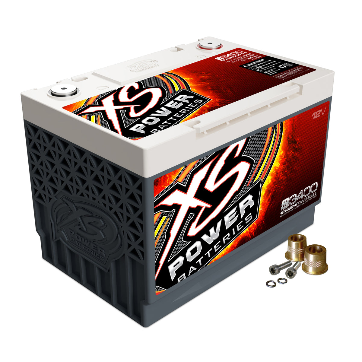 XS Battery - S3400 12V AGM – Tin Soldier Racecars