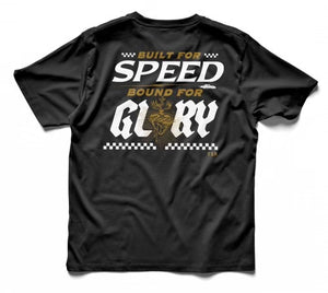 LAST CHANCE   Built For Speed / Bound For Glory Tee  *BLACK