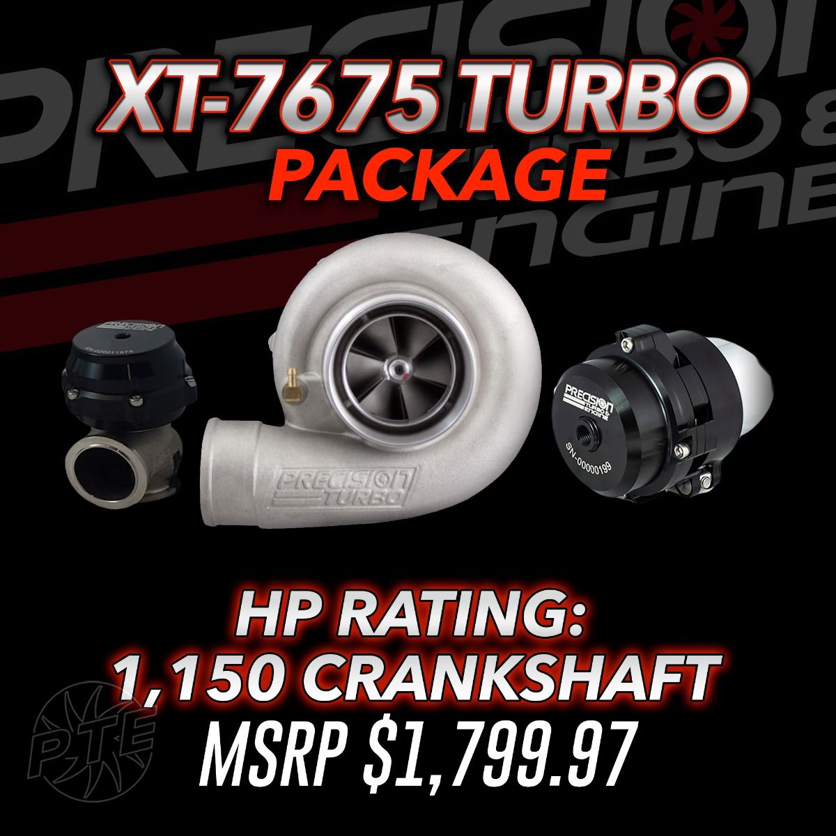 XT-7675 Single Turbo Package – Tin Soldier Racecars