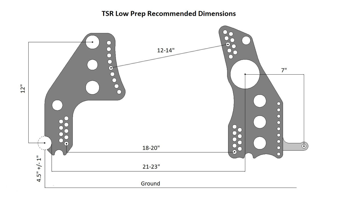 Small Tire Low Prep 4 Link Brackets – Tin Soldier Racecars