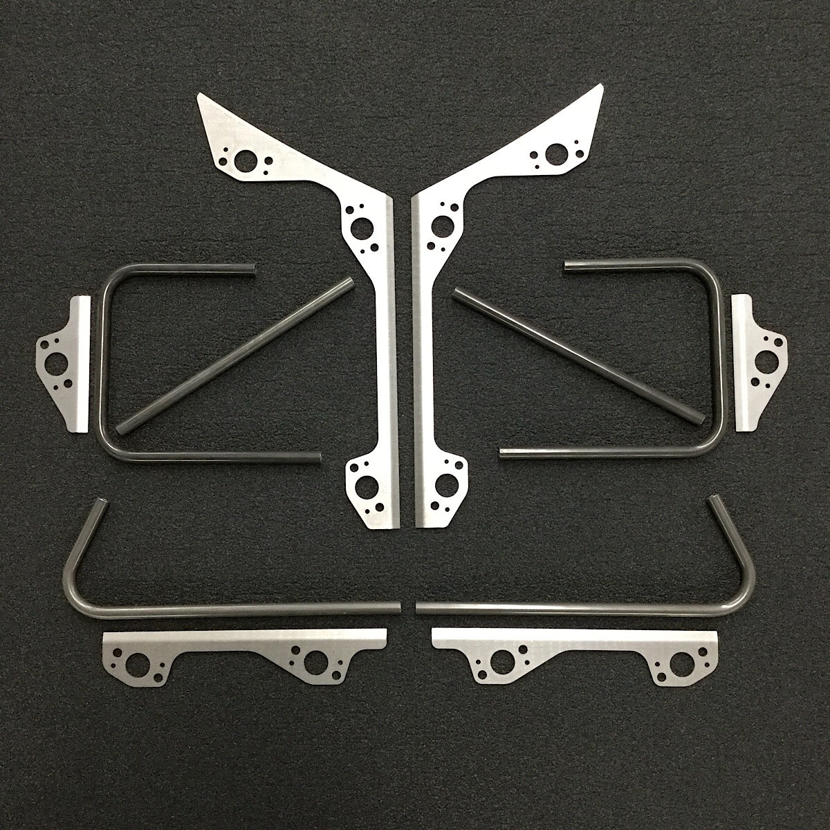 Front Rnd Mounting Kit Rear Racecraft 79-93 Mustang One Piece Front End Mounting Kit - Back Half ...