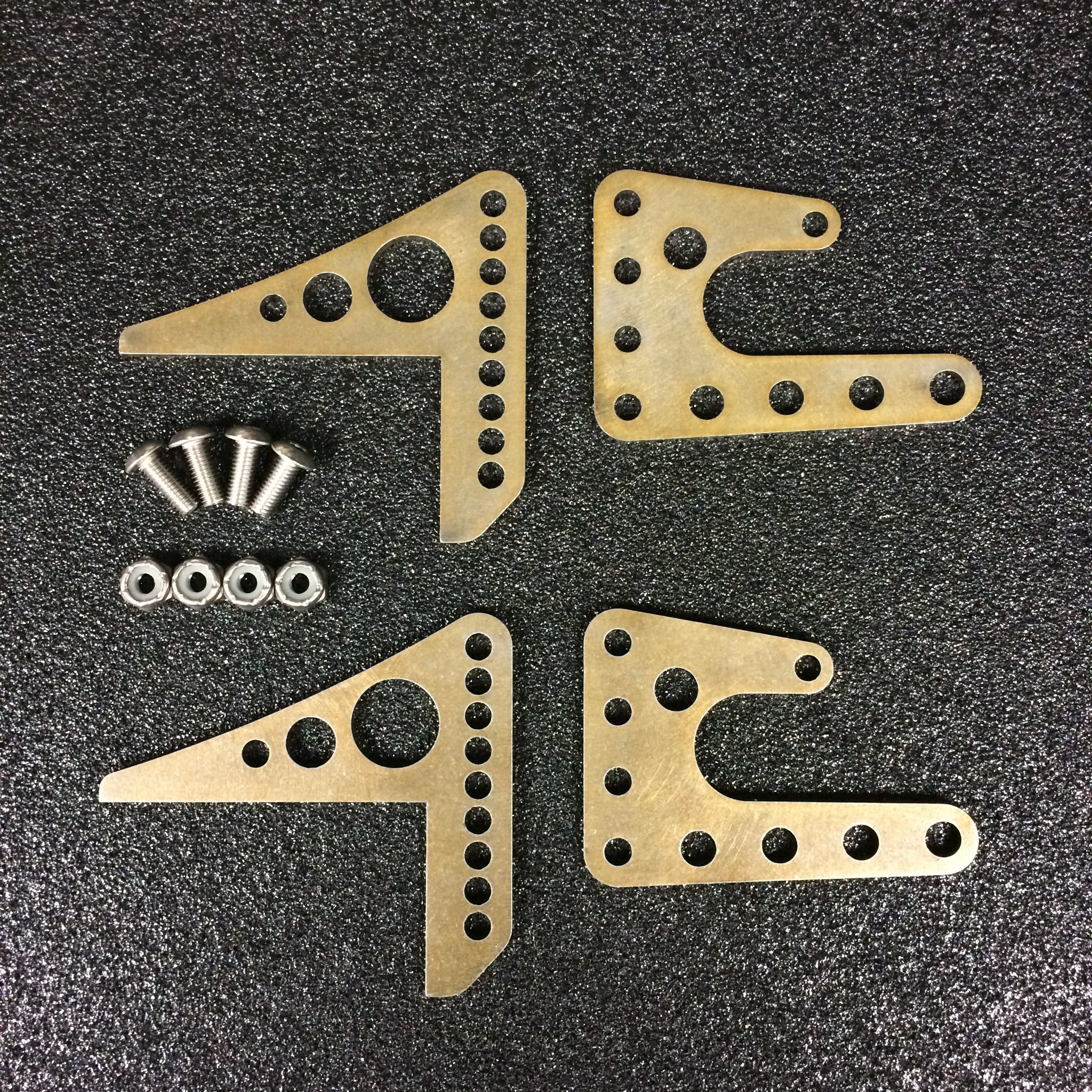 Racecraft Adjustable Front End Mount Brackets (4130 Chromoly)