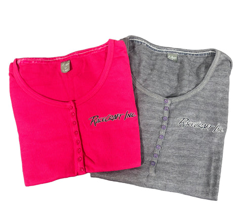 Womens Racecraft Long Sleeve Henley
