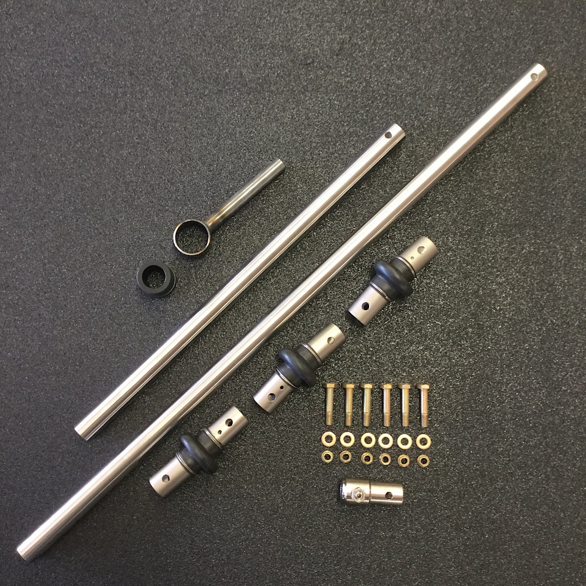 Strange Pro Series Steering Kit w/ Splined Rack Adaptor