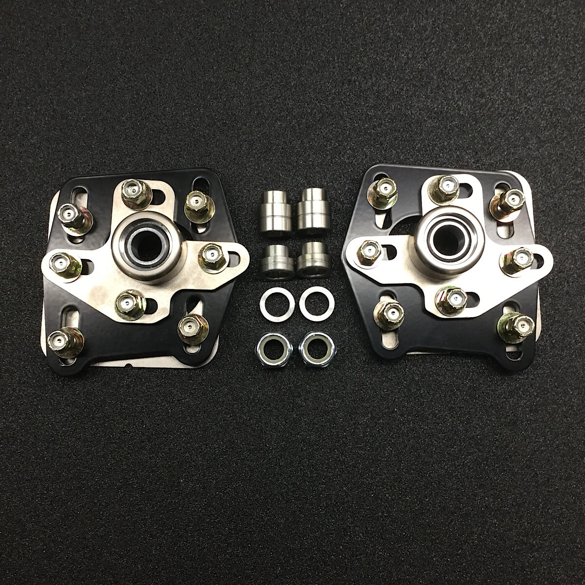 Racecraft 1994-2004 Mustang Steel Caster Camber Plates