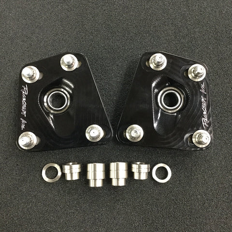 Racecraft 94-04 Mustang Below Bearing Billet Race Camber Plates