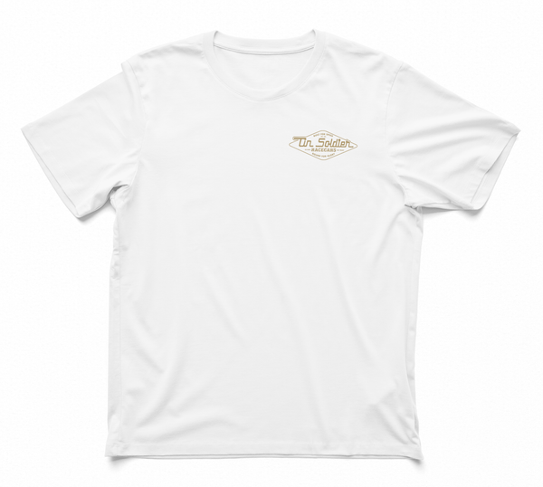 Built For Speed / Bound For Glory Tee  *WHITE