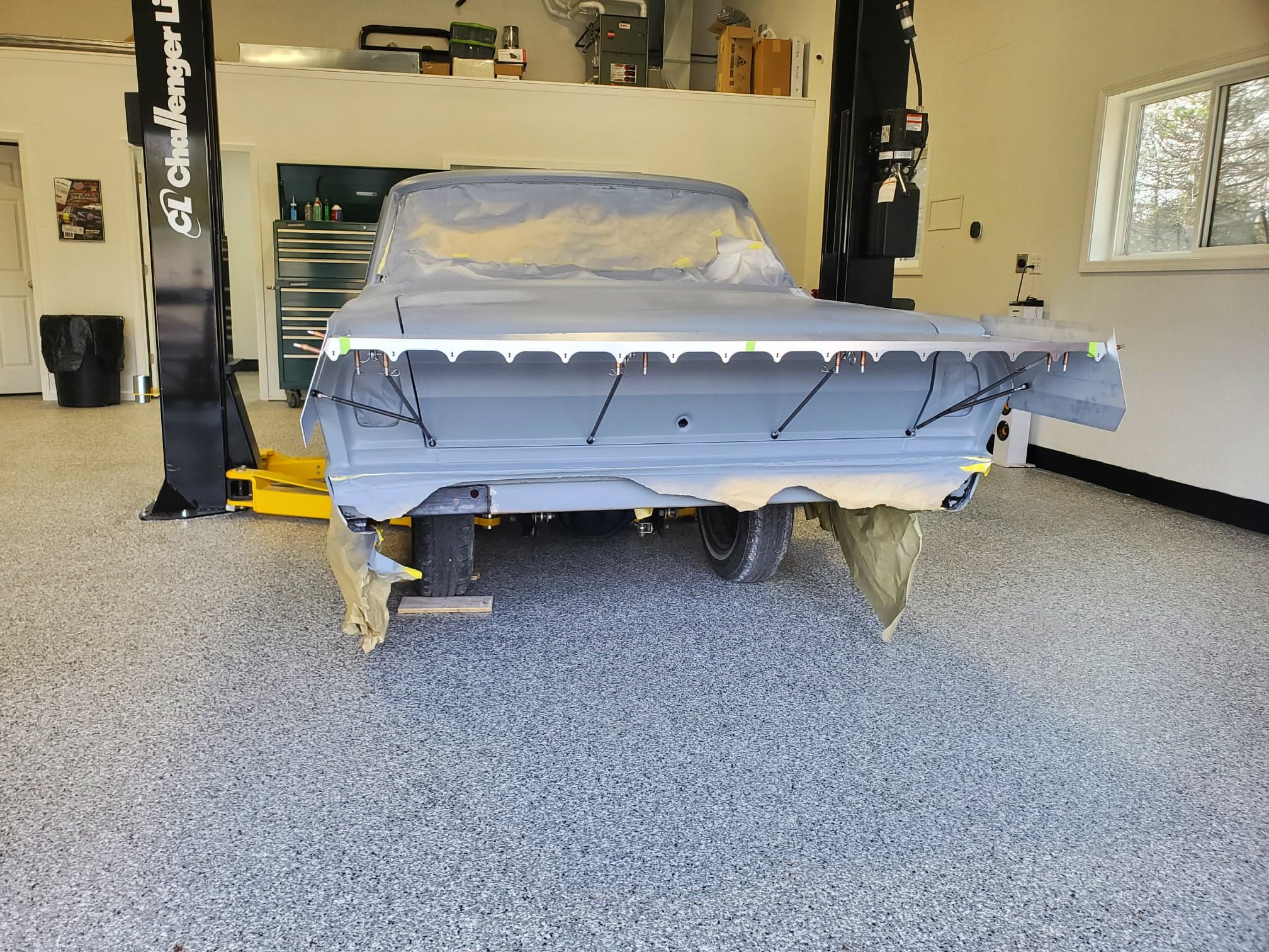 Racecraft 62-65 Nova Strutted Wing - Aluminum