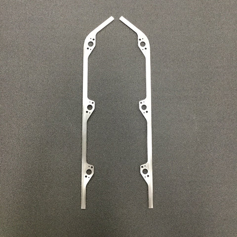 Racecraft 79-93 Mustang Coupe Weld On Decklid Side Dzus Rails/1pc or 2pc Deck Lid