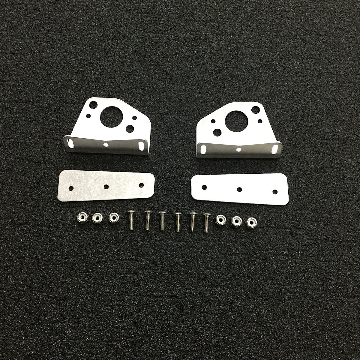 Racecraft 79-93 Mustang Bolt-On Front Dzus Plate (GT OEM/Fiberglass Front)