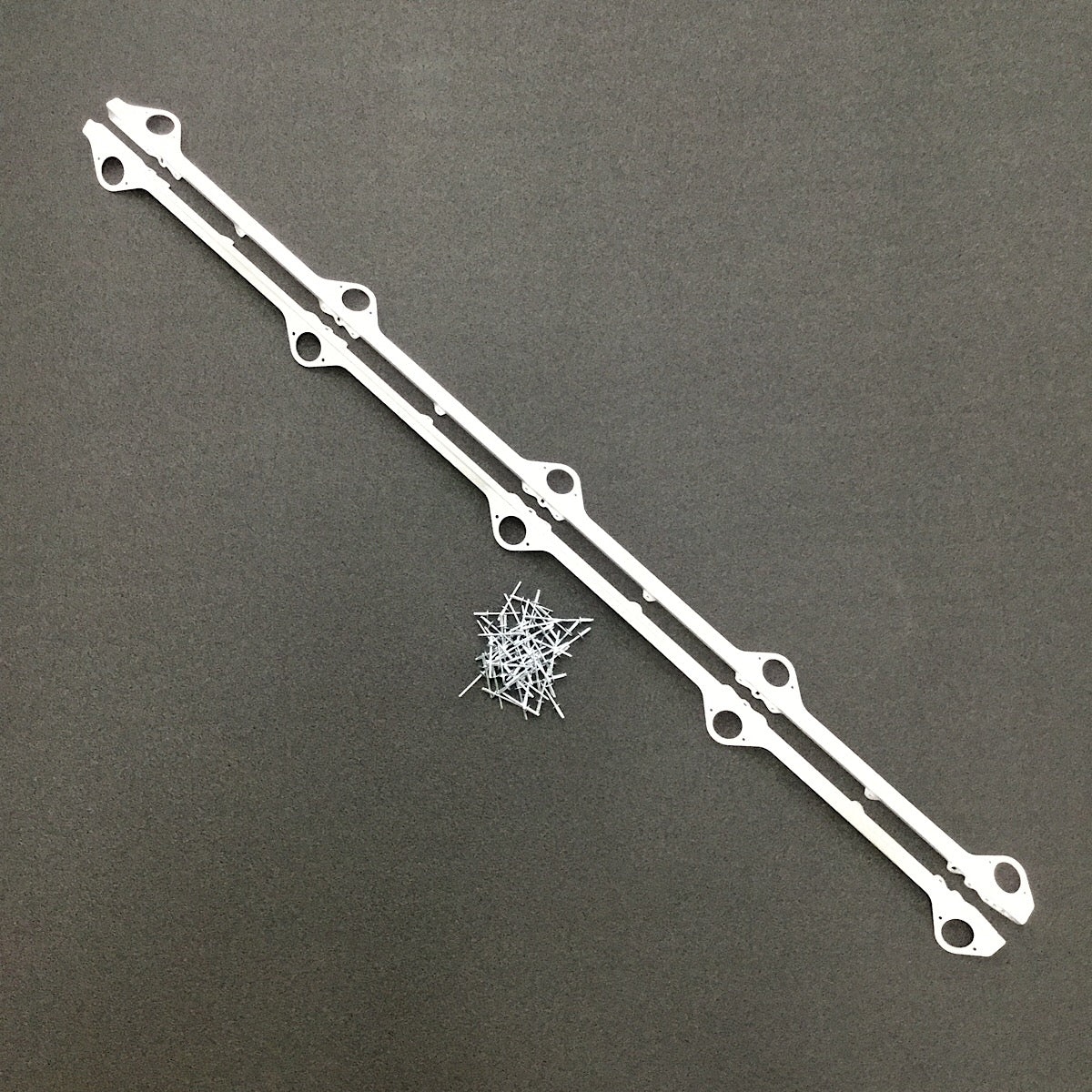 Racecraft 1999-2004 Mustang Rivet On Fender Rails For The Quick Latch Mini