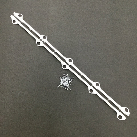 Racecraft 1999-2004 Mustang Rivet On Fender Rails For The Quick Latch Mini