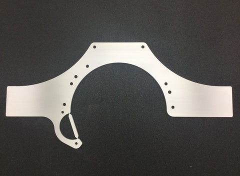 Racecraft Steel BBF Auto Trans Mid Plate