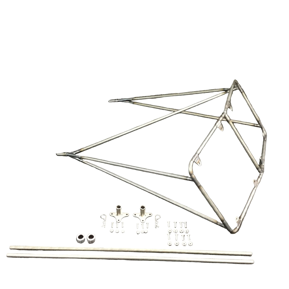 Racecraft 79-93 Mustang 17" 4130 Dual Parachute Pack Mount