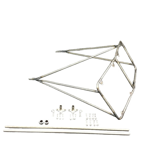 Racecraft 79-93 Mustang 17" 4130 Dual Parachute Pack Mount