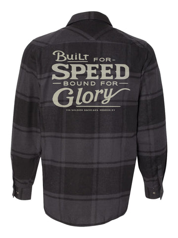 Built for Speed Bound for Glory Flannel