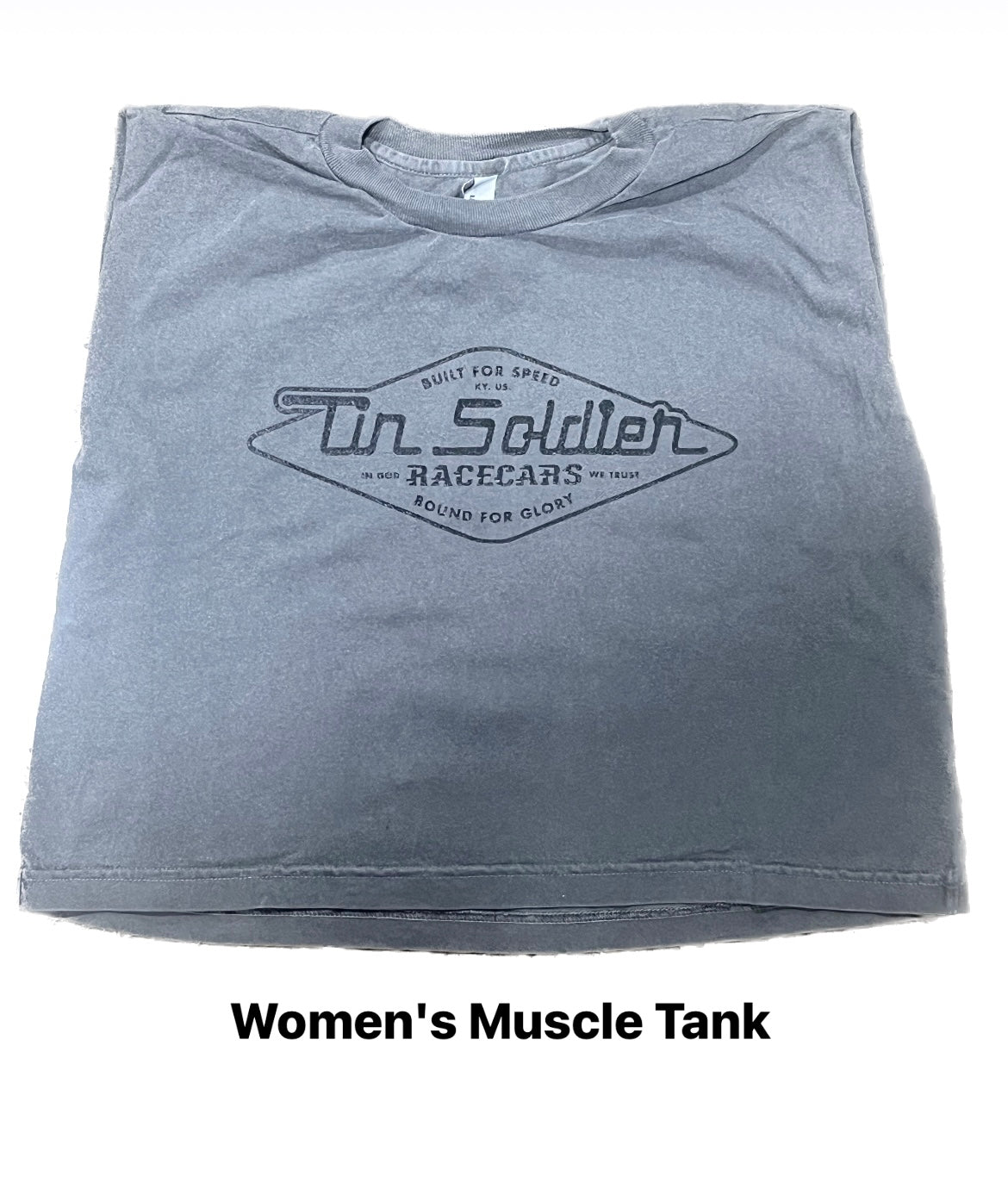 Womens Crop Muscle Tank