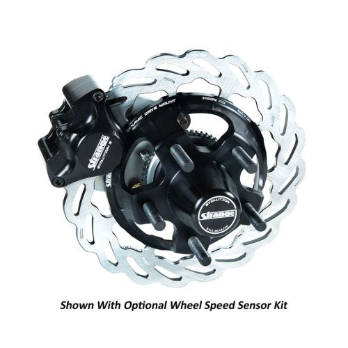 Strange Evolution Dynamic Drive Mount 4 1/2" BC Front Brake Kit For Strange Aluminum Struts & TSR Strut