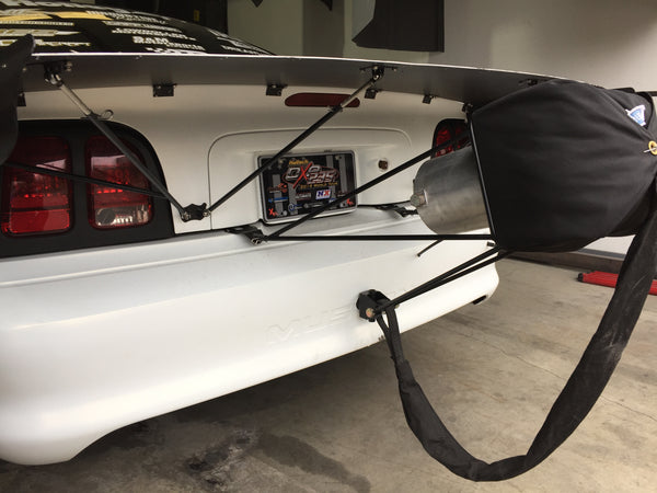 Racecraft 79-93 Mustang 17" 4130 Parachute Mount Kit