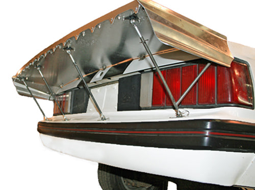 Racecraft 80-93 Mustang Coupe Strutted Wing - Aluminum