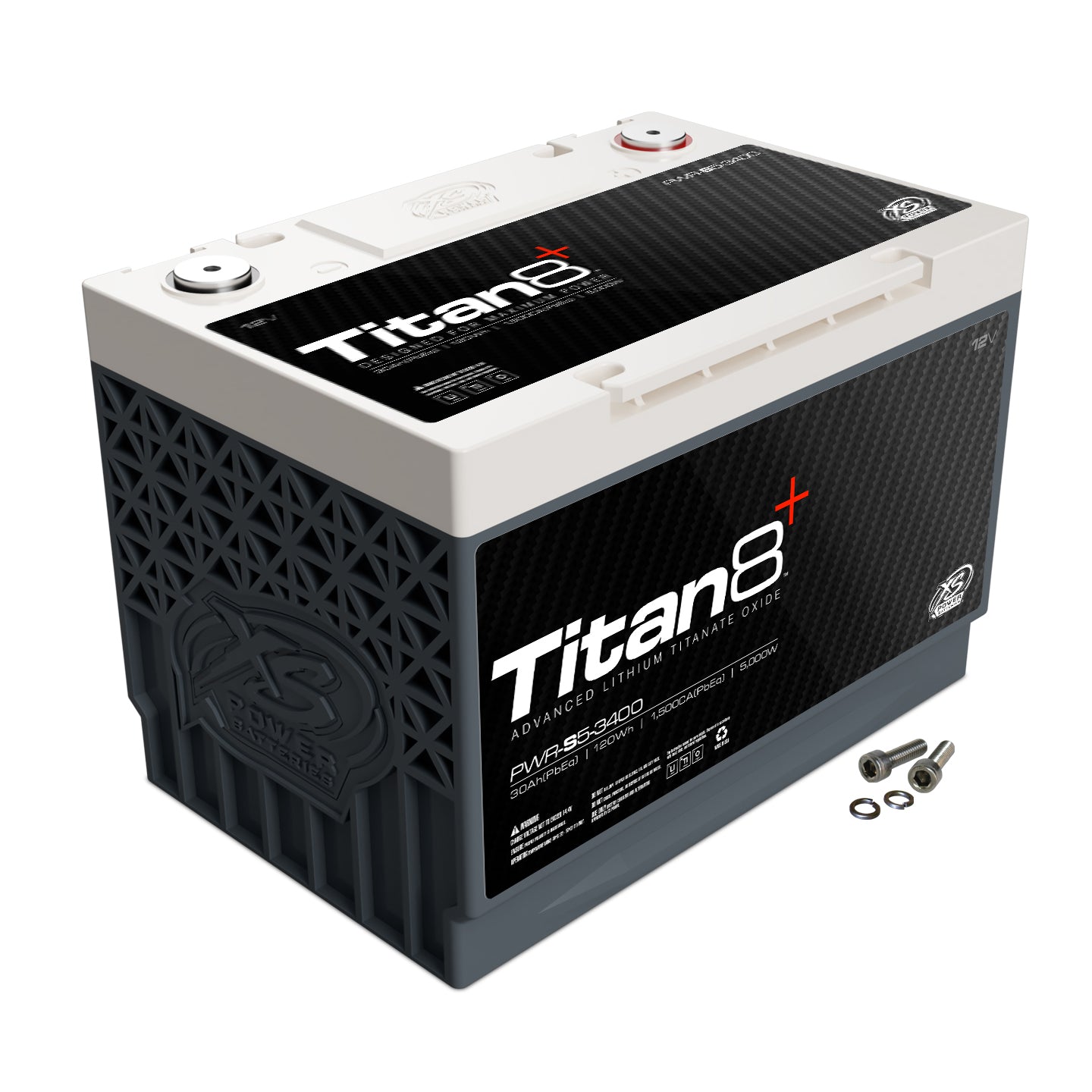 XS Battery - Titan8+ S5-3400 Lithium 12V