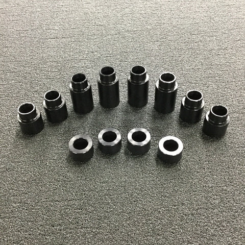 Racecraft Control Arm Segmented Spacer Kit for 1/2" Hardware