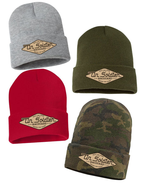 TSR Beanies - Leather Patch