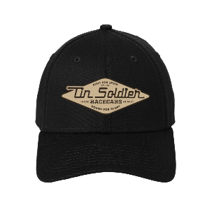 StretchFit Hat- Leather Patch