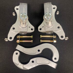 Stock Height Billet Spindles & Steering Arms / 1 Pair (G-Body & S10/Blazer)