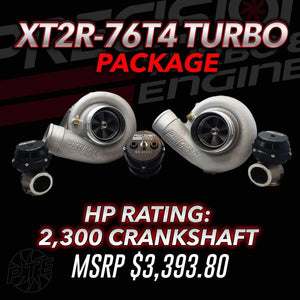 XT2R-76T4 Twin Turbo Package