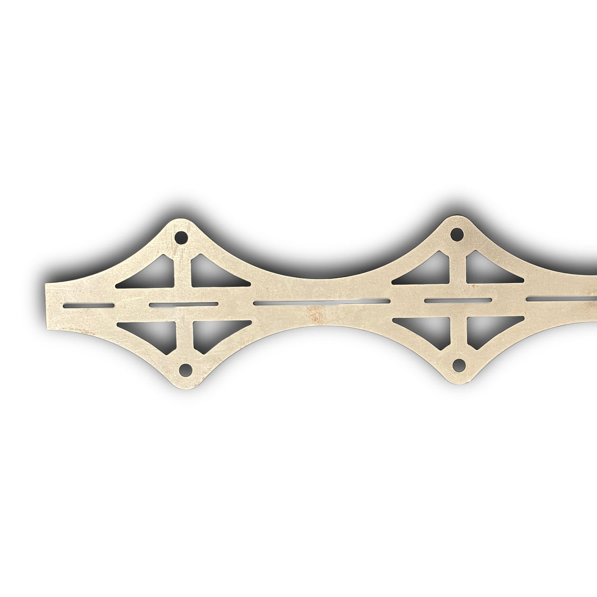 Lightweight Double Sided Scalloped Mounting Strips Tin Soldier Racecars